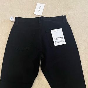 NWT Frame size 29 The Originals in black denim